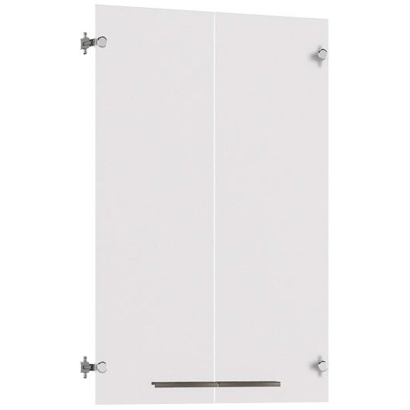 Изображение товара Двери средние New Line NLN36358705 из ЛДСП дуб шамони тёмный 792х1150 мм комплект 2 шт