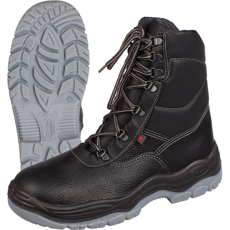 Изображение товара Ботинки рабочие Лидер из натуральной кожи и кирзы для промышленных работ 46 размер