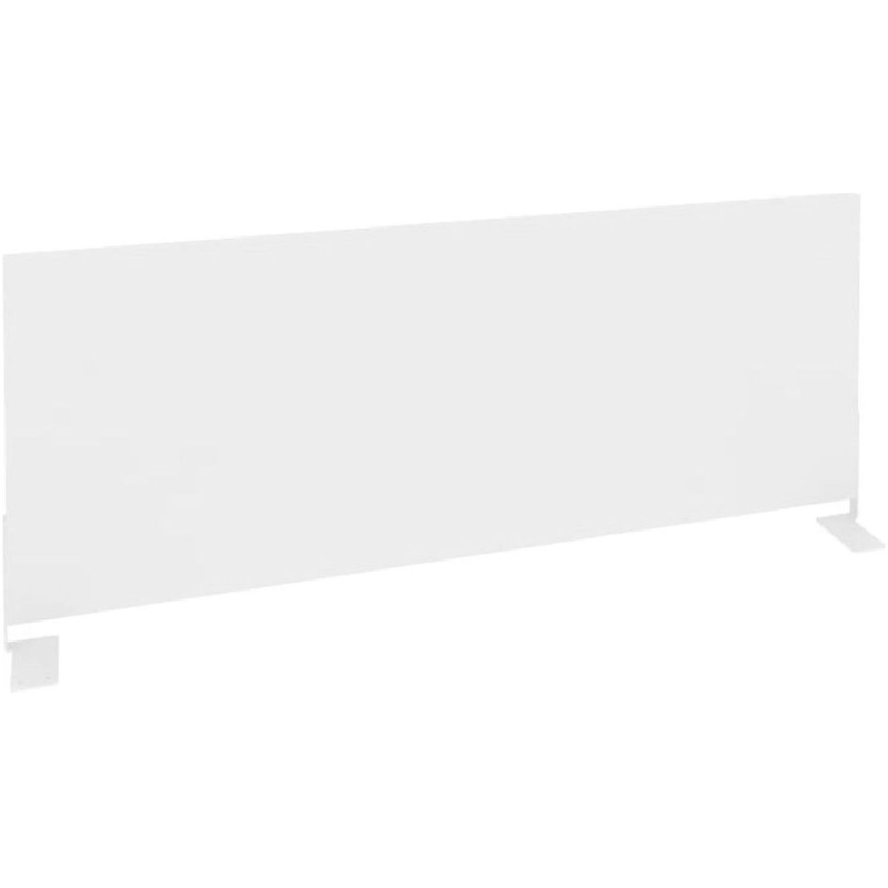 Изображение товара Экран к столу Onix O.EKR-98 белый бриллиант боковой 980х18х370 мм