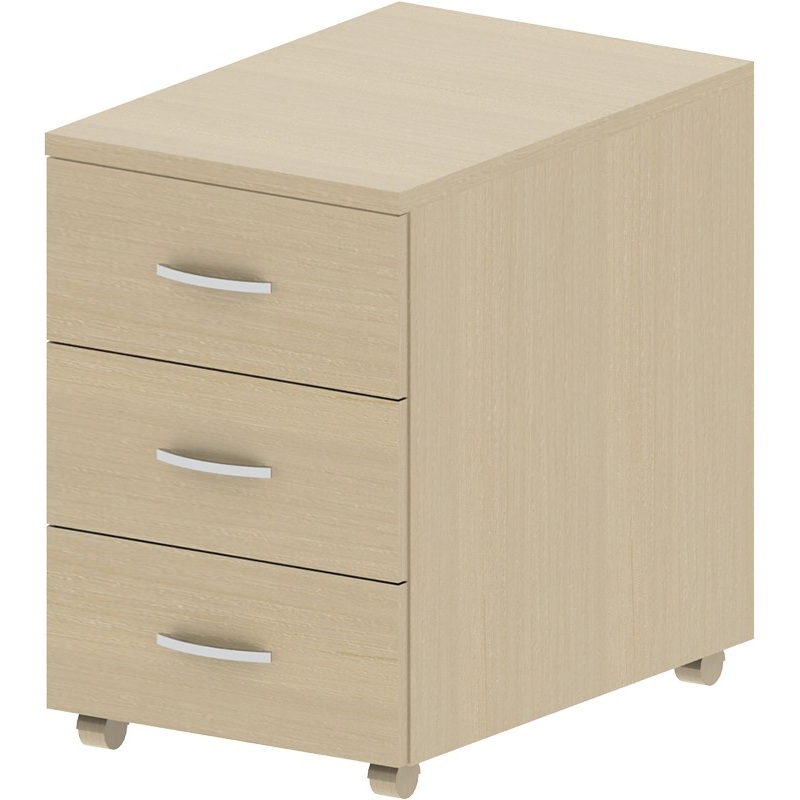 Изображение товара Тумба подкатная Рондо 05T081 (береза, 406х501х606 мм, 3 ящика)