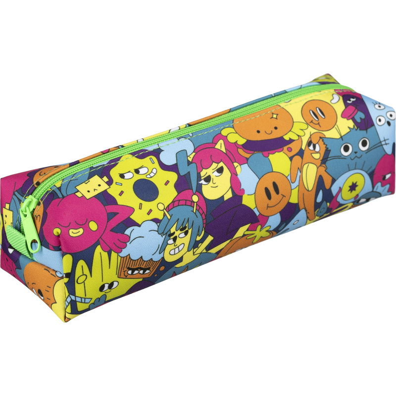 Изображение товара Пенал-косметичка Комус Класс Максики синий 21x5x6 см для школьников студентов