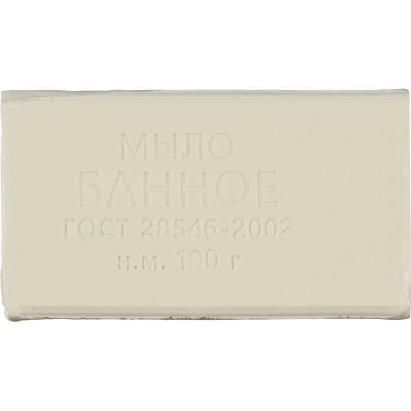 Изображение товара Мыло туалетное Банное 100 г (флоупак)