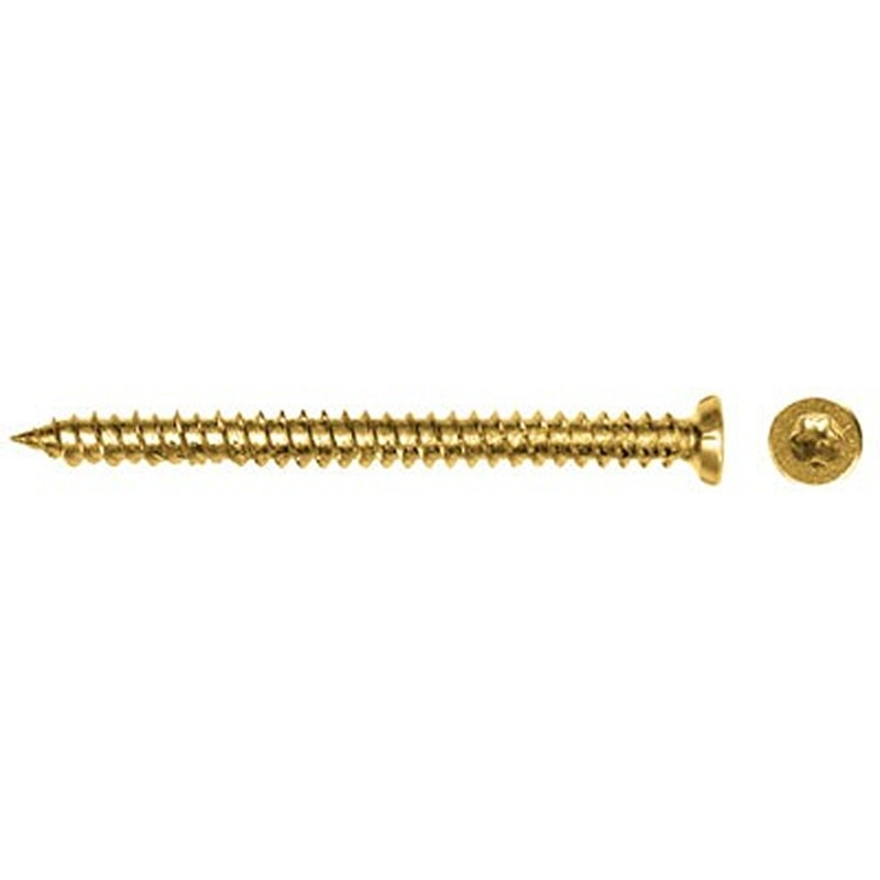 Изображение товара Шурупы отделочные с потайной головкой по бетону СВФС 7.5х202 мм (50 штук в упаковке, тов-046749)