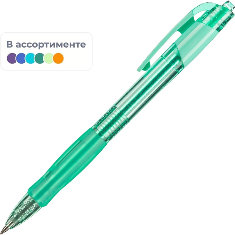 Изображение товара Ручка гелевая автоматическая Deli Arris синяя (толщина линии 0.35 мм, EG09-BL)