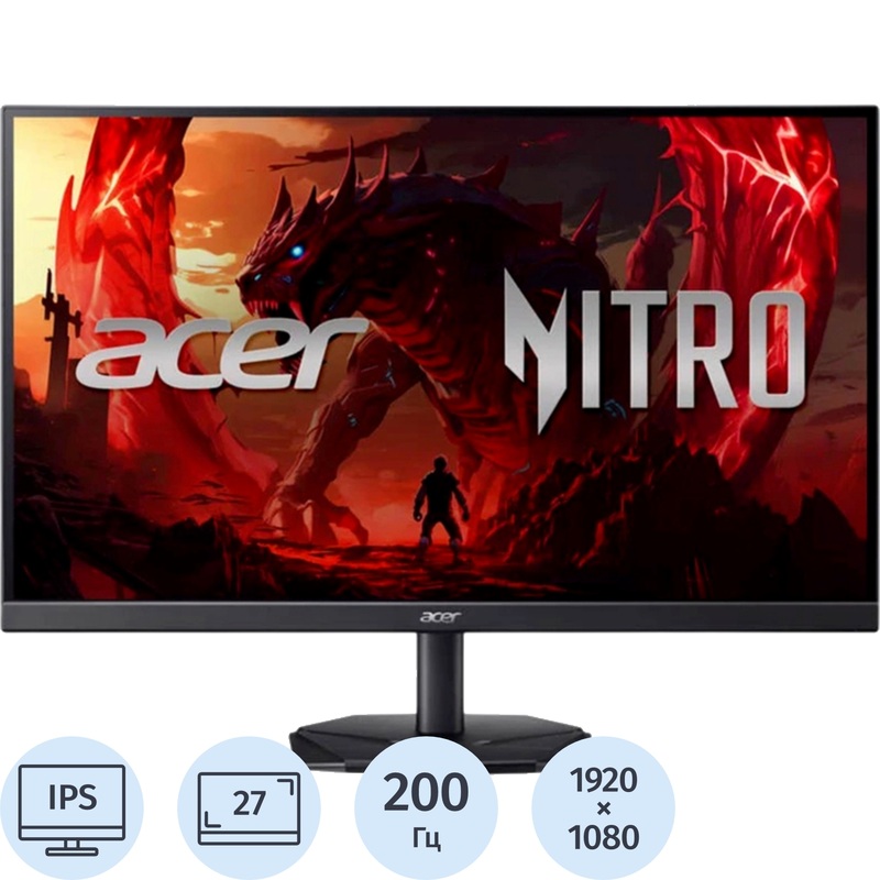 Изображение товара Игровой монитор Acer Nitro KG271X1bmiipx 27'' IPS 200 Гц Full HD HDR