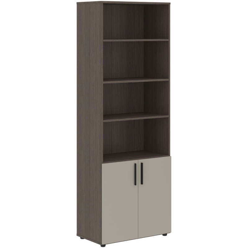 Изображение товара Шкаф для документов ( аметист/дуб сильвер, 800х430х2250 мм)