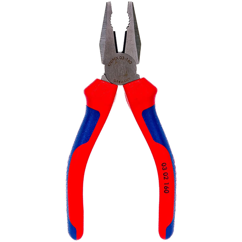 Изображение товара Плоскогубцы комбинированные 160 мм Knipex KN-0302160SB профессиональный инструмент