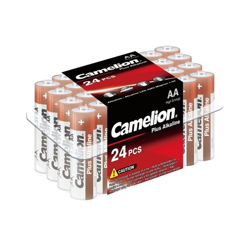 Изображение товара Батарейка AА пальчиковая Camelion Plus Alkaline 24 шт