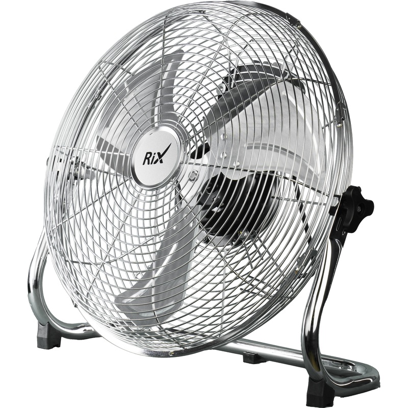 Изображение товара Напольный вентилятор Rix NPSF-8000W серебристый механический 90 Вт диаметр 400 мм