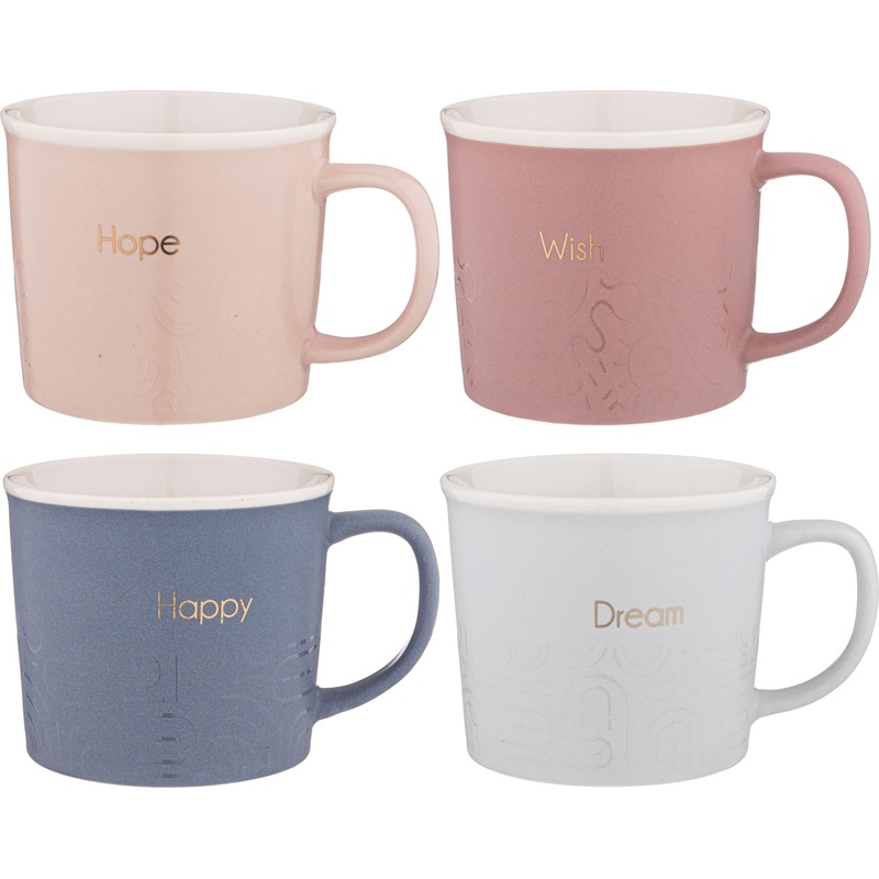 Изображение товара Уценка. Набор кружек с подставкой Lefard Modern lines 340 мл (5 предметов, 756-309)