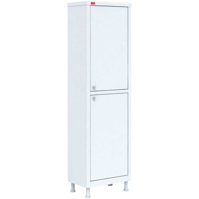 Изображение товара Медицинский шкаф Шкаф М1 16550 32М белый 500х320х1655 мм Pakslok