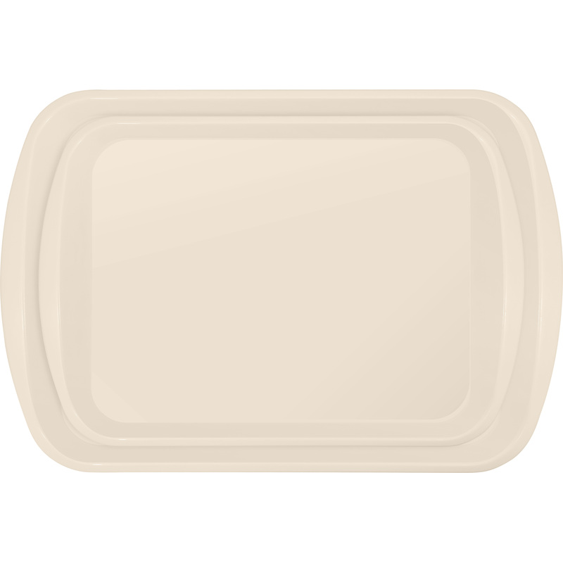 Изображение товара Набор подносов из пластика с ручками (2 штуки)