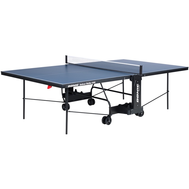Изображение товара Стол теннисный Donic Indoor Roller 600 Blue для помещений