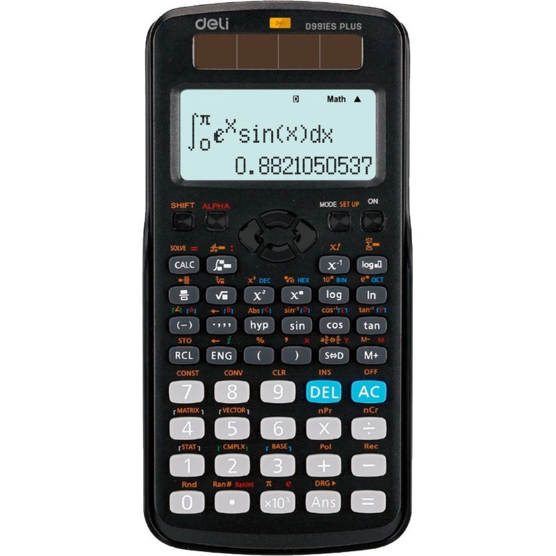 Изображение товара Научный калькулятор Deli ED991ES для успешной учебы и работы
