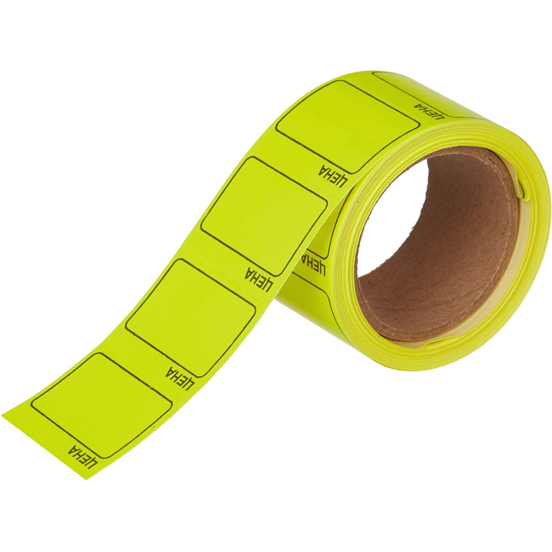 Изображение товара Ценники самоклеющиеся 35х25 мм желтые 1250 штук рулон