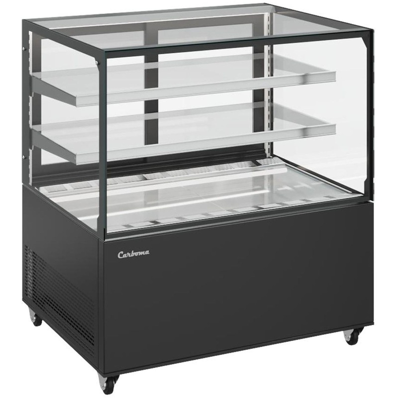 Изображение товара Кондитерская холодильная витрина Полюс KC71-110 VV 0,9-1 Витрина для кондитерских изделий