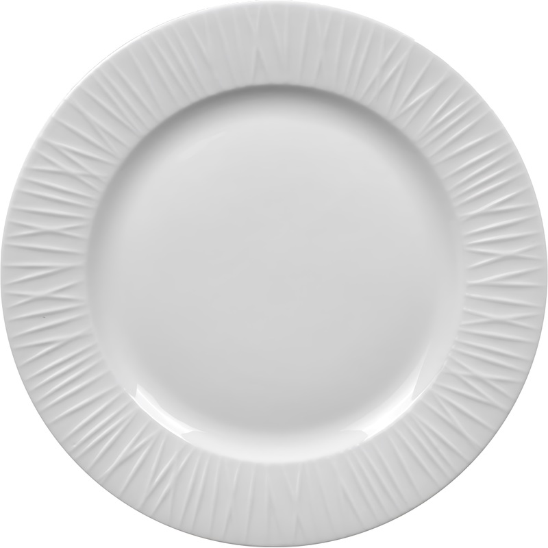 Изображение товара Тарелка Sam&Squito Tiffany фарфор 20.2 см белая 6 шт в упаковке