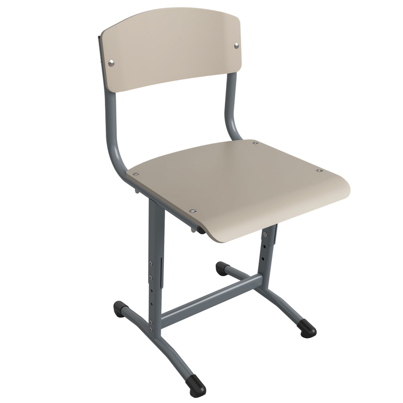 Изображение товара Ученический регулируемый стул Универсал серый кащемир рост 3-5 лет