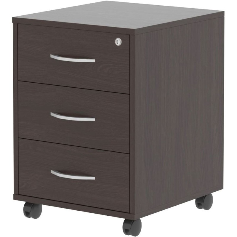 Изображение товара Тумба подкатная Imago с замком венге магия 412х450х551 мм 3 ящика