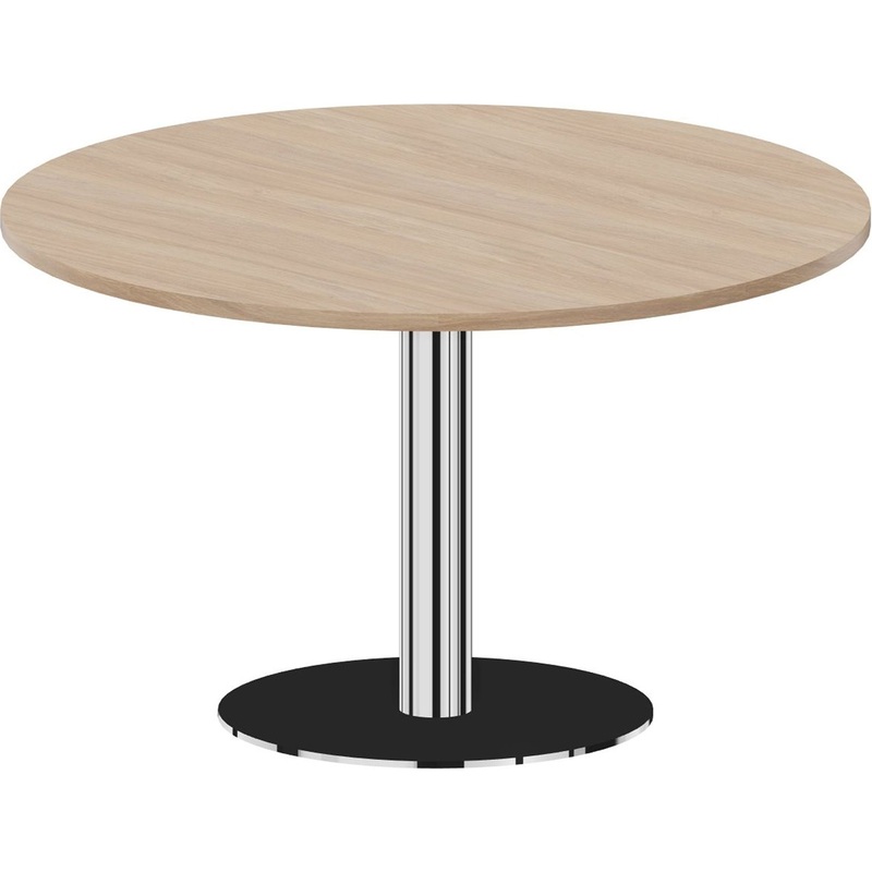 Изображение товара Стол для переговоров Carre OC120OW светлый дуб 1200 мм диаметр