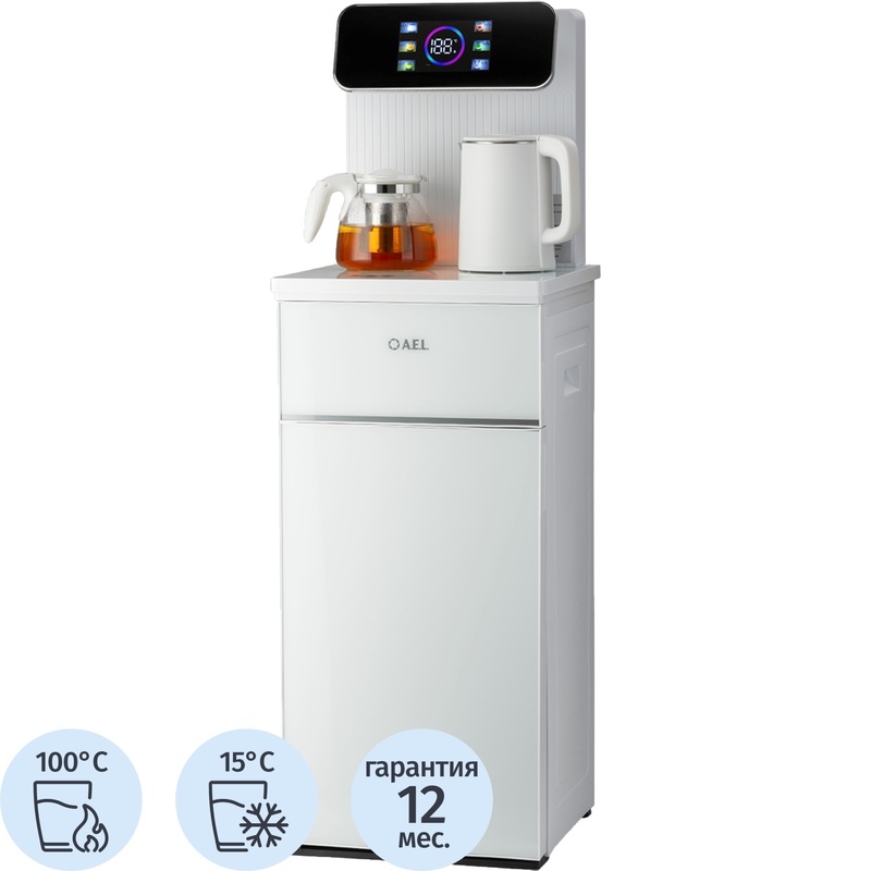 Изображение товара Кулер для воды AEL TB84a-LD белый (нагрев и охлаждение)