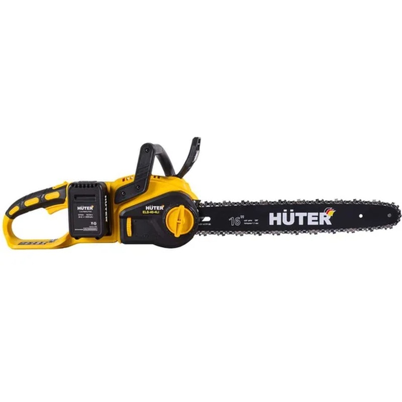 Изображение товара Аккумуляторная цепная пила Huter ELS-40-4 Li 2 АКБ 16 дюймов