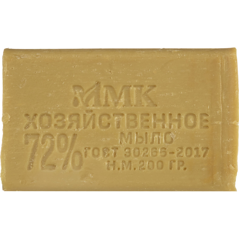Изображение товара Мыло хозяйственное Ммк 72% 200 г без обёртки