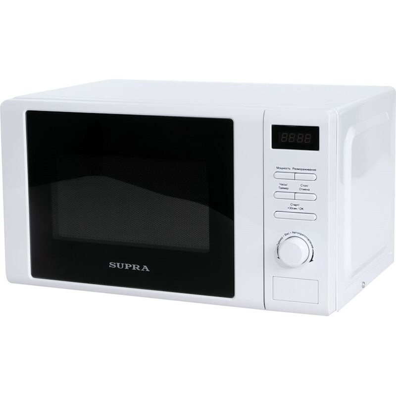 Изображение товара Микроволновая печь Supra 20TW40 белая - уценка, 20 л, 700 Вт