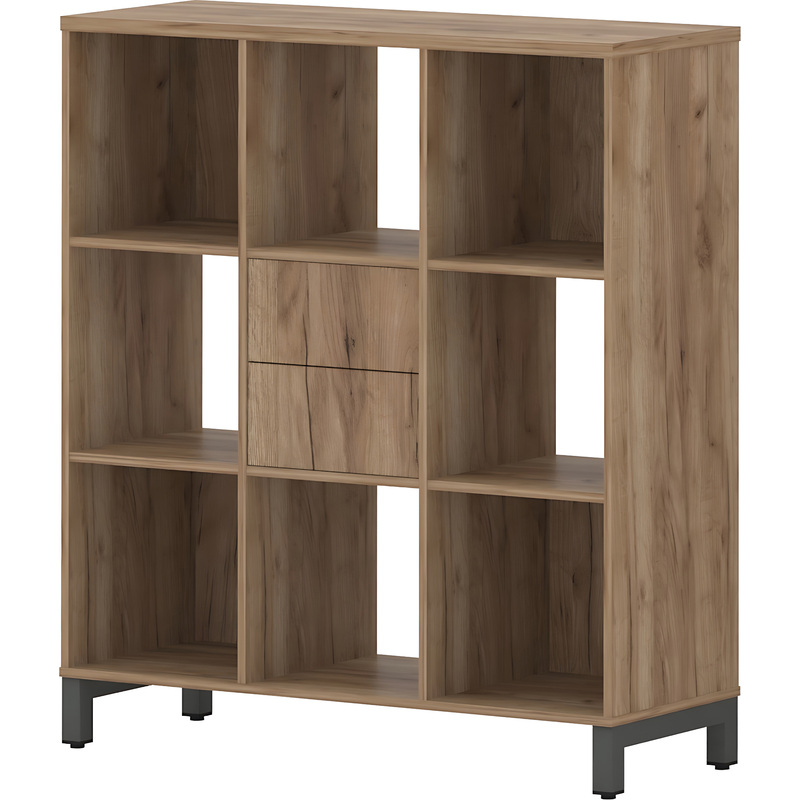 Изображение товара Стеллаж для документов Style Project SN.NS-331 дуб табак/антрацит 1121x400x1248 мм