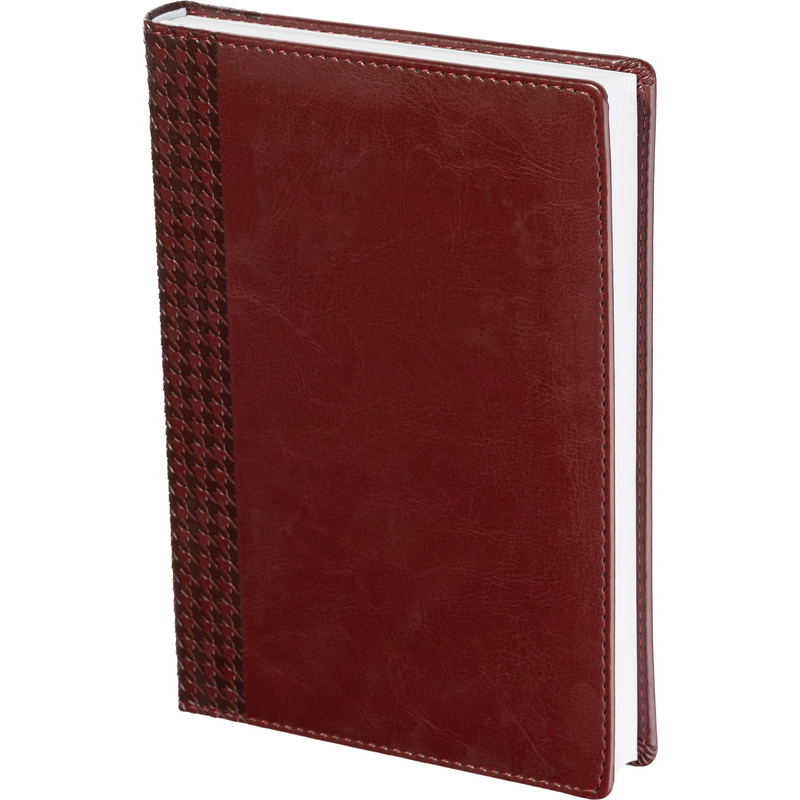 Изображение товара Ежедневник недатированный InFolio Lozanna искусственная кожа А5 160 листов бордовый, AZ052/bordo