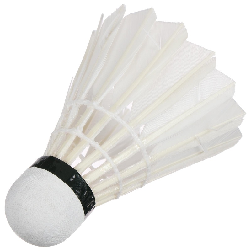 Изображение товара Набор воланов для бадминтона 12 штук в тубе легкие дальние полеты качество