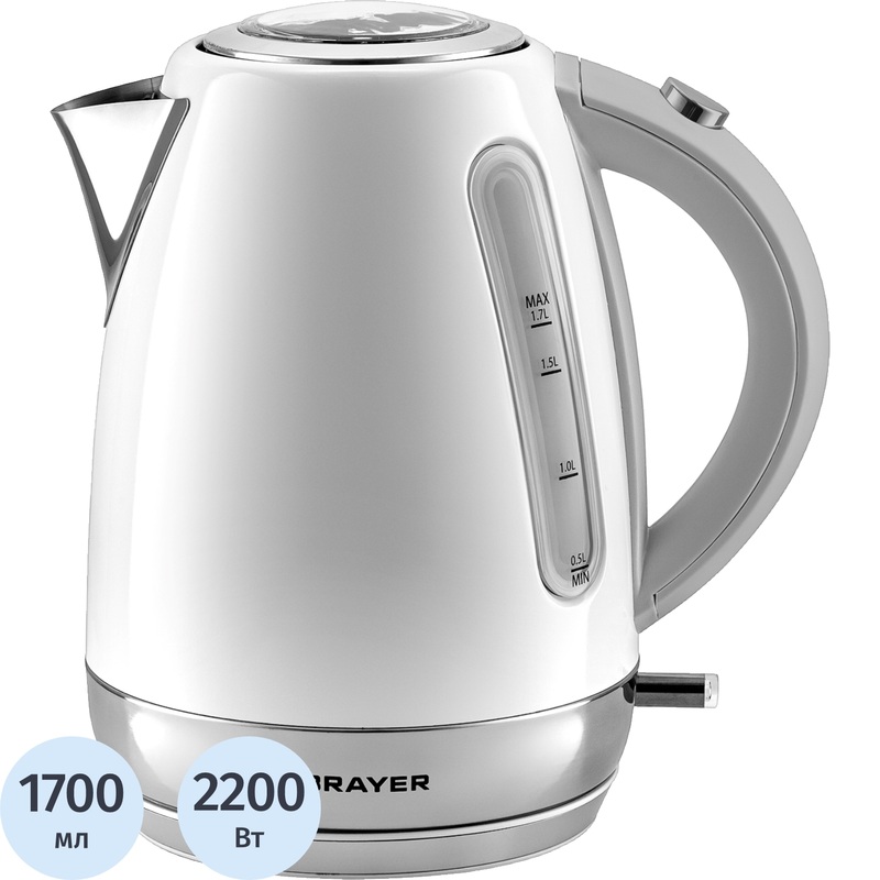 Изображение товара Чайник электрический Brayer BR6110 белый