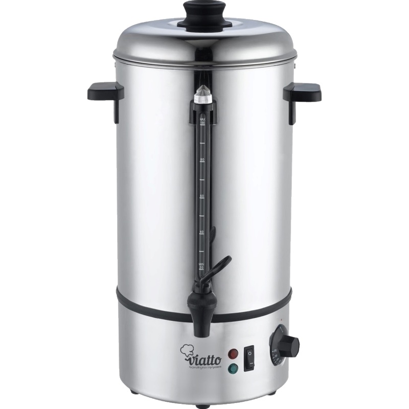 Изображение товара Кипятильник наливной Viatto MK-WB10SS 10 л серебристый механический автомат