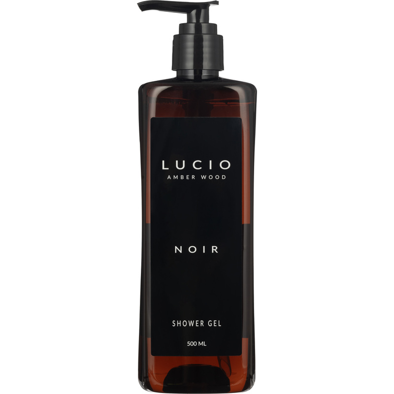 Изображение товара Гель для душа Lucio Noir 500 мл 12 штук в упаковке эко-помпа