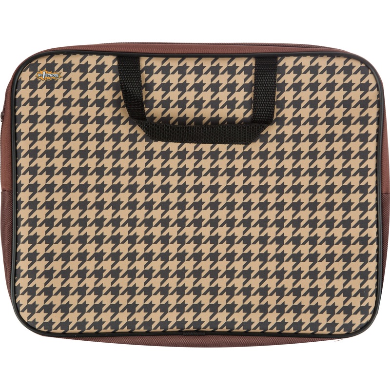 Изображение товара Папка для тетрадей Комус Класс Fashion А4 полиэстер коричневая