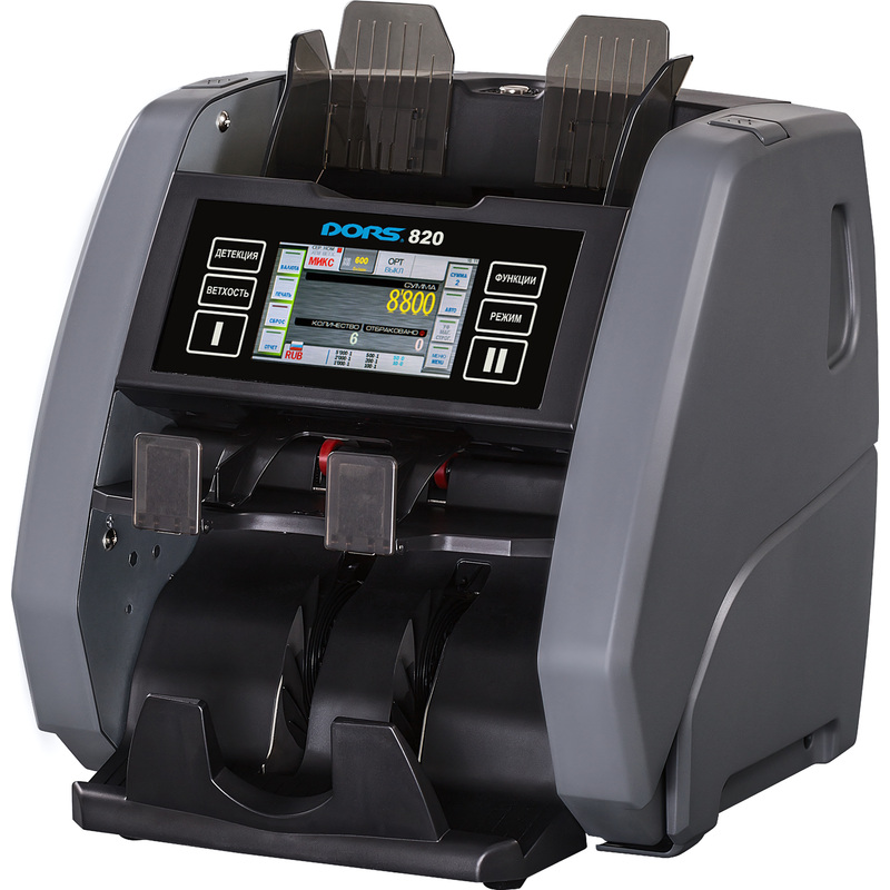 Изображение товара Сортировщик банкнот Dors 820М1 RUB с автоматической детекцией фальшивок