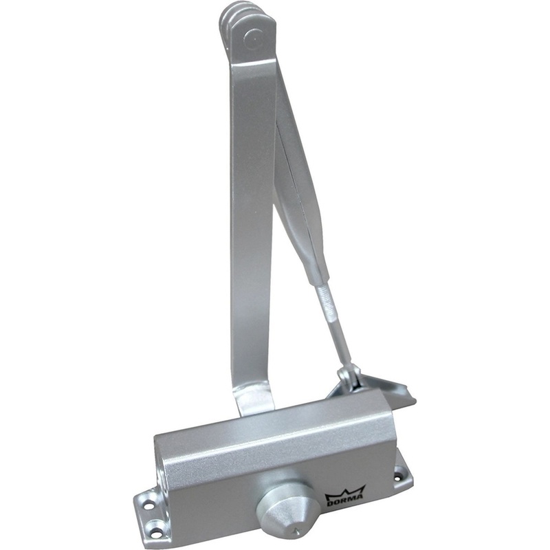 Изображение товара Доводчик дверной Dormakaba TS Nano до 45 кг серый для автоматического закрытия дверей