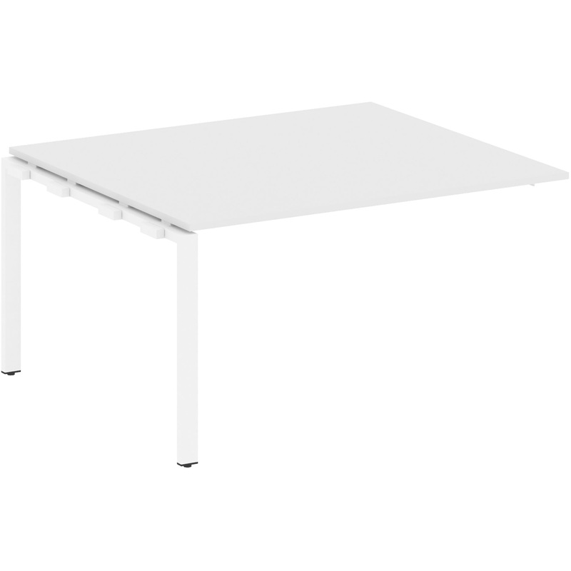 Изображение товара Элемент стола переговоров Metal System Style БП.ППРГ-3 белый 1400x1235x750 мм