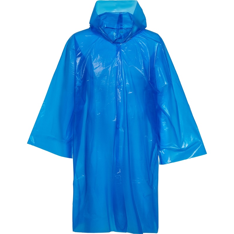 Изображение товара Дождевик BrightWay синий компактный для походов и прогулок