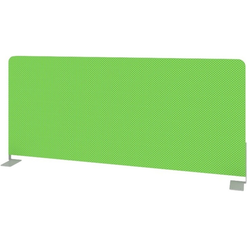 Изображение товара Экран к столу Metal System Style Б.ТЭКР-90 боковое крепление зеленый 900х28х390 мм