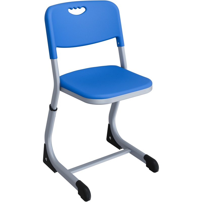 Изображение товара Стул ученический (синий/серый, рост 3-5)