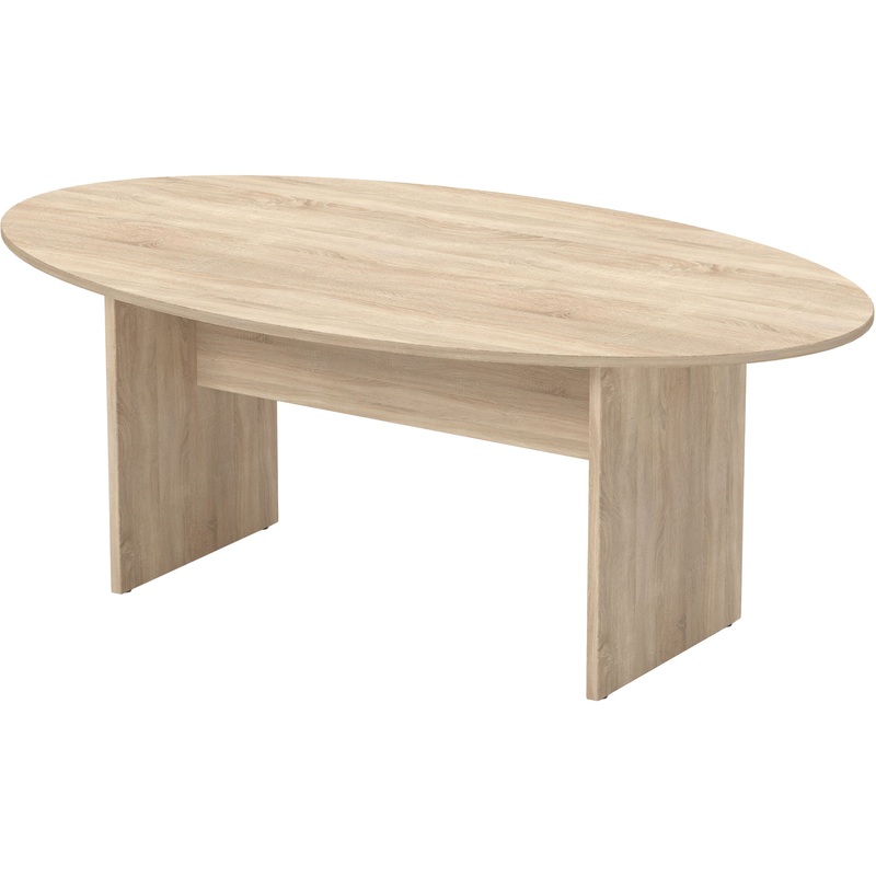 Изображение товара Стол для переговоров Комус Мебель (Easy to lead) Easy One (дуб сонома, 2000х1200х743 мм)