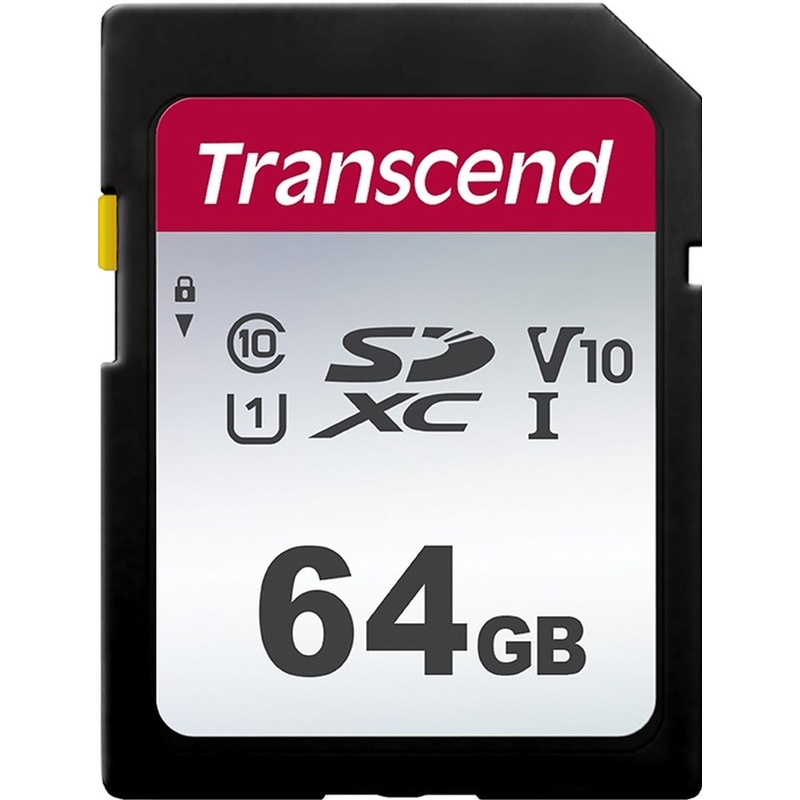 Изображение товара Карта памяти 64 ГБ SDXC Transcend 300S Class 10 UHS-I U1