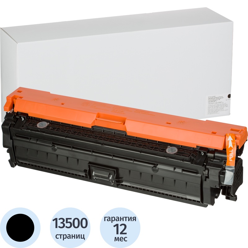 Изображение товара Картридж лазерный Retech 651A CE340A для HP черный совместимый 13500 страниц
