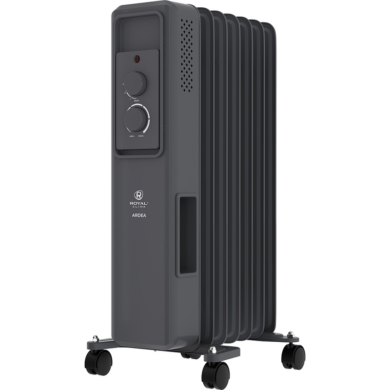 Изображение товара Масляный радиатор Royal Clima ROR-AR7-1500M с термостатом и безопасностью