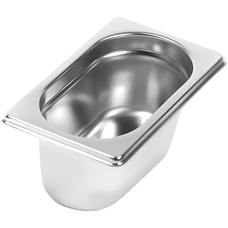 Изображение товара Гастроёмкость из нержавеющей стали GN 1/9 1 л 17.6х10.8х10 см