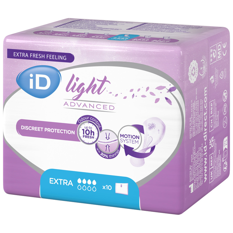 Изображение товара Прокладки урологические iD Light Advanced Extra (10 штук в упаковке)