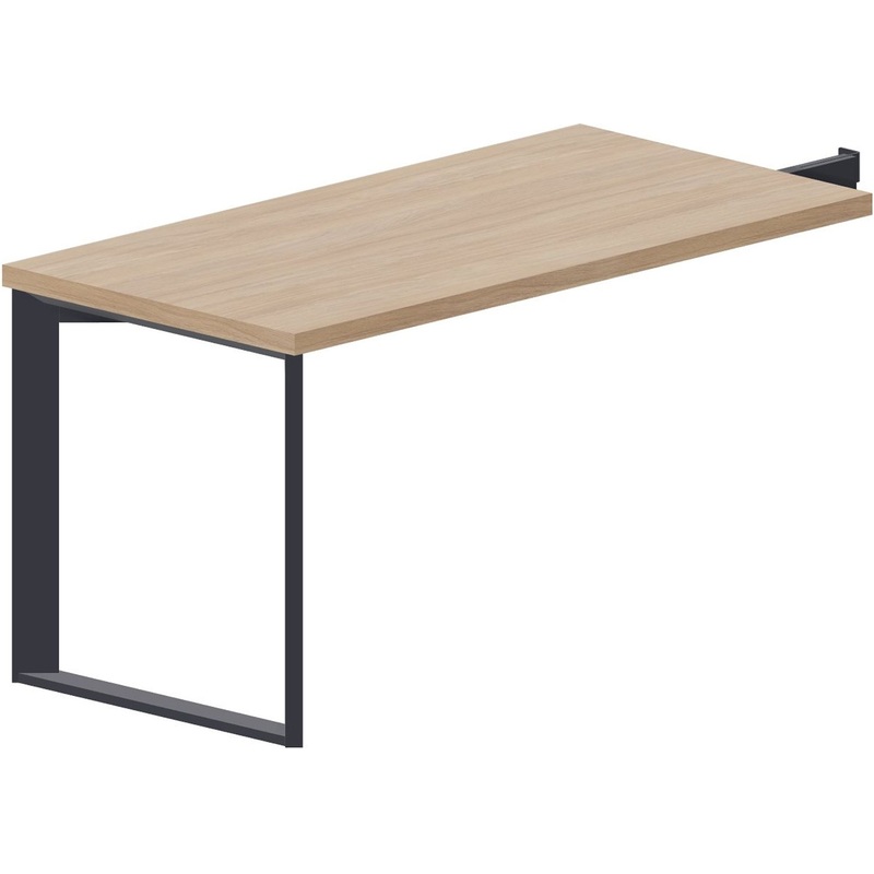 Изображение товара Приставка Fortum FTR1470OWAN на опоре (дуб светлый/антрацит, 1400х700х735 мм)