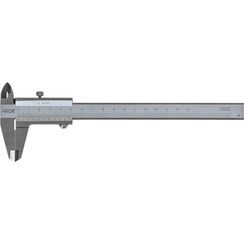 Изображение товара Штангенциркуль RGK SCM-150 150 мм с глубиномером точность 0.02 мм