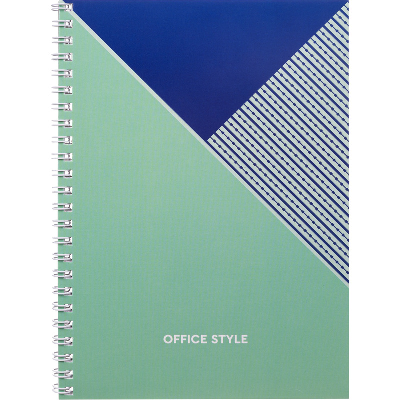 Изображение товара Бизнес-тетрадь Attache Economy А5 48 листов бирюзовая в клетку на спирали